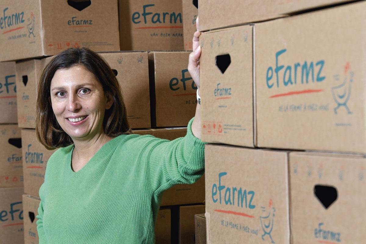 MURIEL BERNARD, CEO D'EFARMZ, ©Sierakowski Frédéric