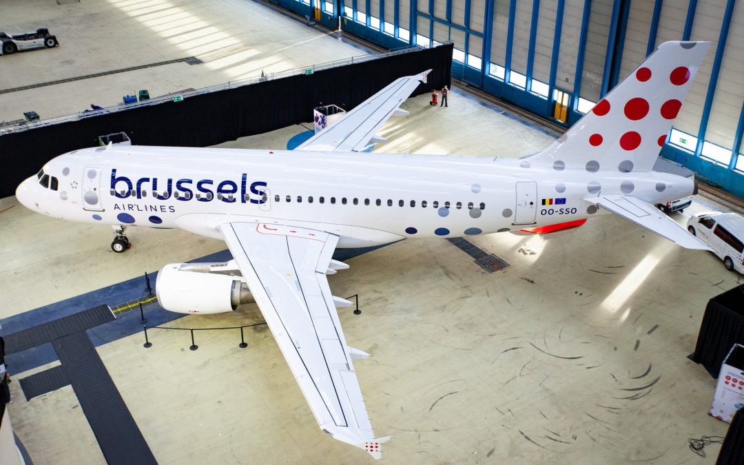 Nouveau logo et protestations au menu du jour de Brussels Airlines