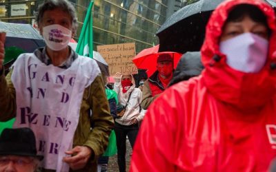 La jauge de 4.000 personnes abandonnée pour la manifestation nationale contre la norme salariale