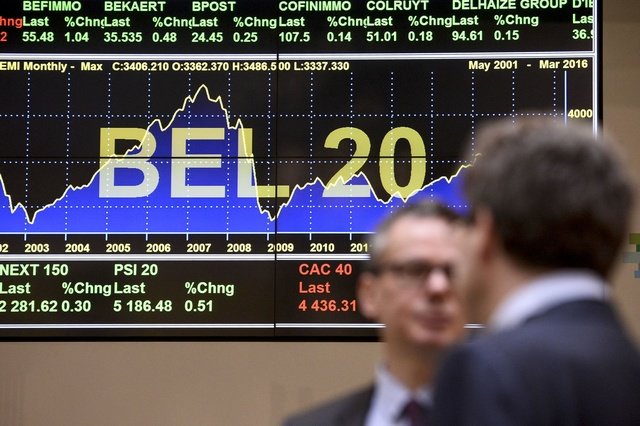 Le BEL 20 a perdu plus de cinq pour-cent en janvier