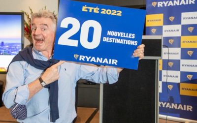 Cet été, Ryanair proposera 20 nouvelles connexions depuis Charleroi